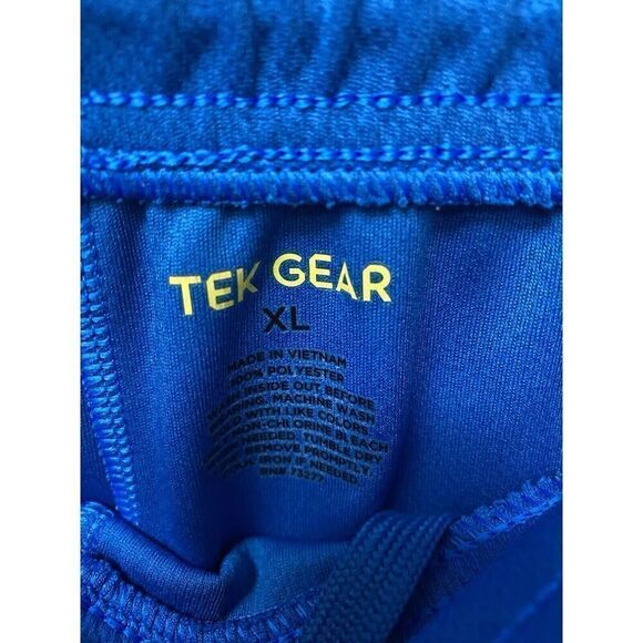 Tek Gear Blue Men's Mesh Shorts Moisture Wicking, Stretch, Breathable Size XL - Picture 4 of 4